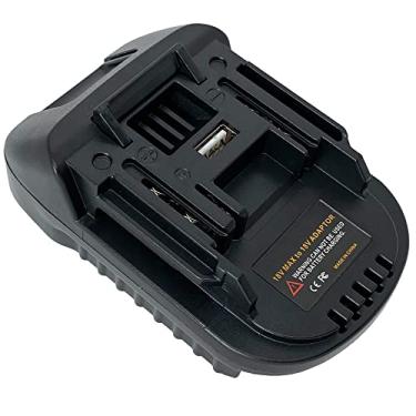 Imagem de QINIZX Adaptador Usb Para Ferramenta Sem Fio Makita 18V De Íons Lítio Lxt - Converta Baterias Bosch Li-Ion Bat609 Bat612 Bat618 Bl1830 Blb1840 Blb1850 Blb1860