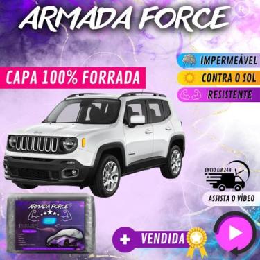 Imagem de Capa Cobrir Carro JEEP RENAGADE 100% Forrada Armada Force 100% Imperme