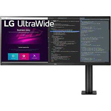Imagem de LG 34WN780-B Monitor Ultrawide 34 "21: 9 QHD (3440 x 1440) IPS Display, HDR10, AMD FreeSync, 3 lados praticamente sem fronteiras, Stand Ergo-Black