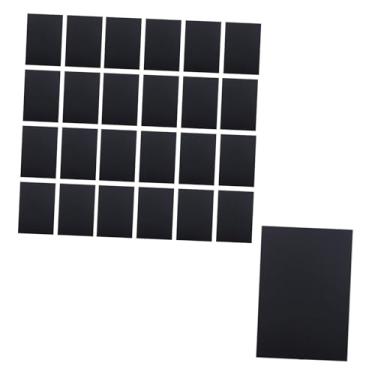 Imagem de AsrMyjcx 25 peças de papel de marcação para gravação a, acessórios para impressora 3D, tamanho A4, 29,7 x 21 cm para máquina de gravação H2D, corte e de, Preto