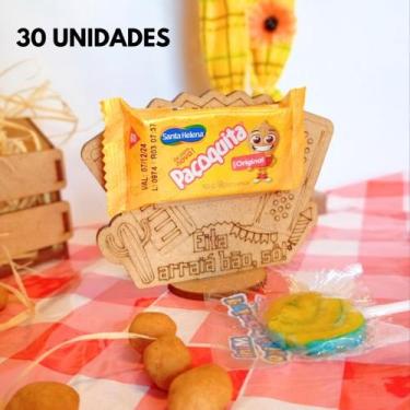 Imagem de Porta Paçoca Lembrancinha Para Festa Junina São João - MZKPLACE