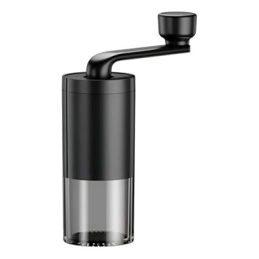 Imagem de Máquina Moedor Café Manual com Manivela Portátil Ajustável - Triturador Ideal para Moer Moagem de Grãos