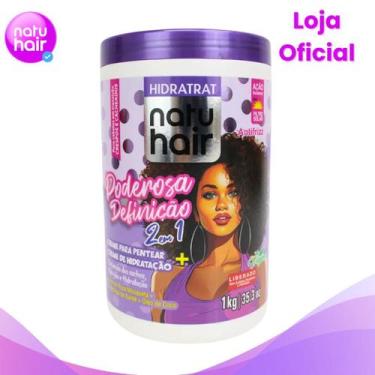 Imagem de Creme Para Pentear 2 Em 1 - Hidratrat - Poderosa Definicao 1kg - Natuh