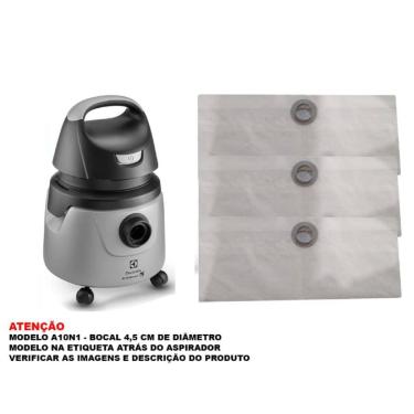Imagem de Saco Descartável Aspirador Electrolux A10 Smart modelo A10N1 Com 3 unidades
