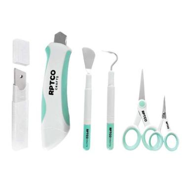 Imagem de Kit de ferramentas essenciais para scrapbooking 6 peças - rptco crafts