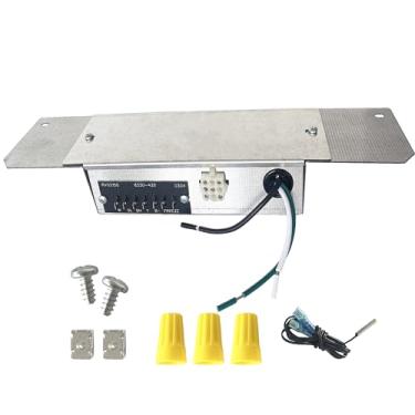 Imagem de VEDURME 9330C755 Conjunto de caixa de controle RV condicionadores de ar condicionado A/C controlador de calor apto para condicionadores de ar Mach 15 RV com termostato de parede