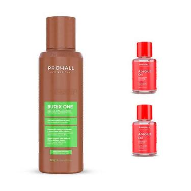 Imagem de Burix One Prohall 120ml +2 Reparador Óleo de Pontas Argan