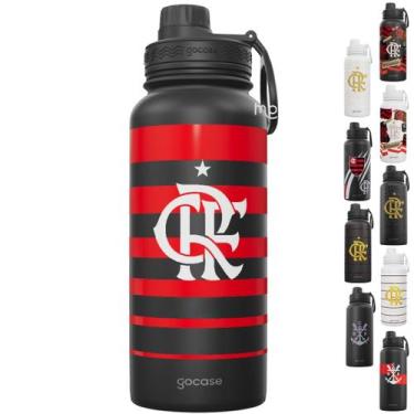 Imagem de Garrafa Térmica Gocase Fresh 950ml Oficial do Flamengo, Uniforme 01 [2