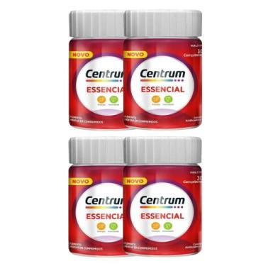 Imagem de Kit 4 Suplemento Centrum Essencial 30 Comprimidos - Haleon