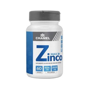 Imagem de Vitamina Max Zinco 29,59mg 60 Cps - CHAMEL