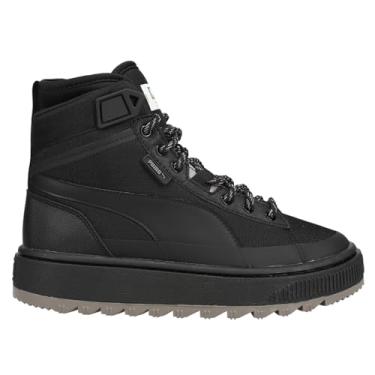 Imagem de Puma Mens Suede Winter Mid Boots Ankle - Black - Size 4 M