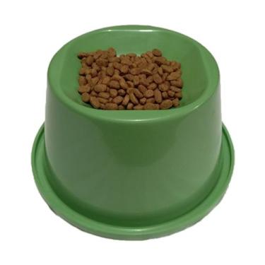 Imagem de Comedouro Gatos Altos 9cm Ajusta Postura Digestão Elevado - Auma Terra