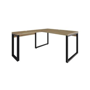 Imagem de Mesa Em L Diretor 150x160x75cm Yon Vermont Vermont