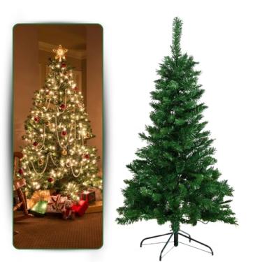 Imagem de Árvore de Natal 1,50m 300 Galhos Pinheiro Decoração Natalina Cheia Pinheirinho Natalino Pé de Ferro Premium