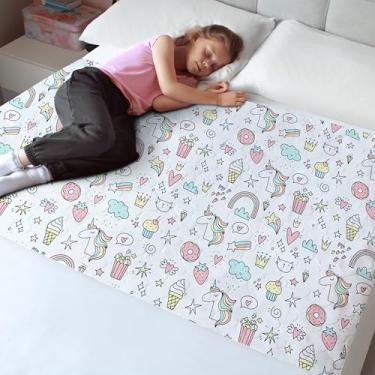 Imagem de Hygge Sheets Almofadas para treinamento de penico para crianças, crianças pequenas – 100% à prova d'água, antiderrapante para cama de casal – Lavável, reutilizável para colchão e protetor de lençol