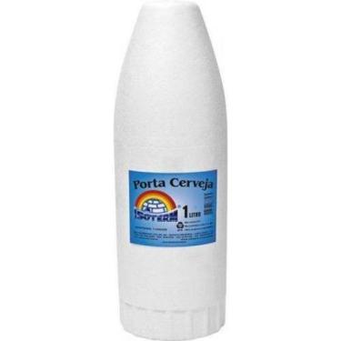 Imagem de Kit 4 Porta Litrão Garrafa Isopor Camisinha Cerveja 1L