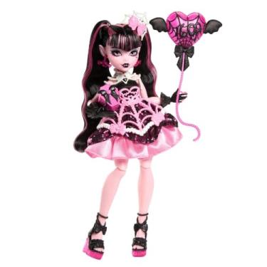 Imagem de Monster High Boneca Aniversário Draculaura 1600 Draculaura para crianças a partir de 4 anos