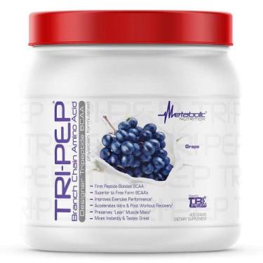 Imagem de Suplemento de Nutrição Metabólica TRIPEP BCAA Grape 400g - Metabolic N