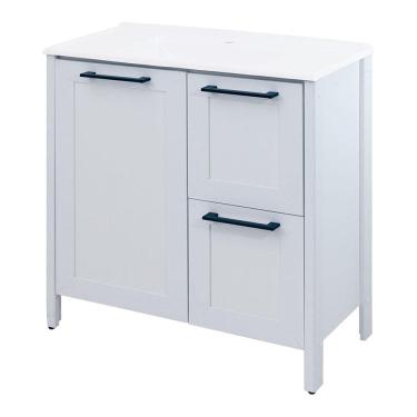 Imagem de Gabinete Banheiro Com Lavatorio 1 Pt 2 Gv 79 cm BN01 Dtall