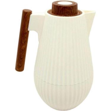 Imagem de Garrafa Térmica De Mesa Morden White Café Leite Chimarrão 1l - OUTRAS 