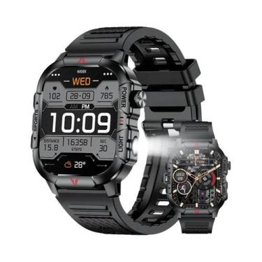 Imagem de Relógio Inteligente Masculino À Prova D'Água LIGE Com Lanterna LED Tel