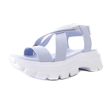 Imagem de Sandália Papete Vizzano Plataforma Verniz Feminina