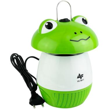 Imagem de Lanterna Armadilha Elétrica para Mosquitos Sapinho | Luz UV 360° | Silenciosa e Segura | Uso Interno e Externo