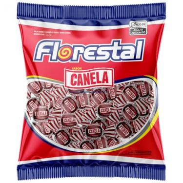 Imagem de Bala de Canela 500g 100 Unidades Florestal