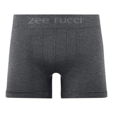 Imagem de Cueca Boxer Mescla sem Costura Grafite Zee Rucci, M