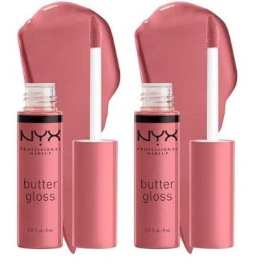 Imagem de Brilho labial NYX PROFESSIONAL MAKEUP Butter Gloss Tiramisu, pacote co