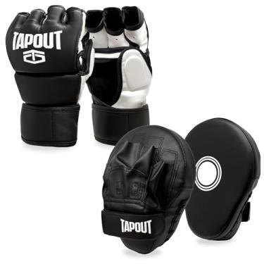 Imagem de TAPOUT Kit MMA: Luvas de 290 ml com almofadas de foco de bloqueio correspondentes