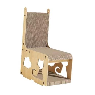 Imagem de Generic Arranhador de cama para gatos de dupla camada, almofada para arranhar, proteção para sofá de parede, papel ondulado para descanso de vários gatos