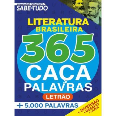 Imagem de Almanaque Passatempos Sabe-Tudo 365 Caça-Palavras - Literatura Brasileira