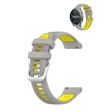 Imagem de Pulseiras para smartwatch Amazfit Balance 2, pulseira de silicone esportiva de liberação rápida para Amazfit Balance 2 de 3,8 cm, pulseira de substituição confortável, leve, ventilada e macia