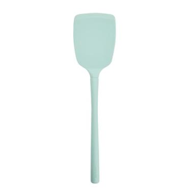 Imagem de Tovolo Espátula de silicone para cozinhar Aqua Seafoam Green Flex Core, não tóxico, seguro para alimentos, sem BPA, para panquecas, ovos, grelhas, resistente ao calor, resistente ao calor
