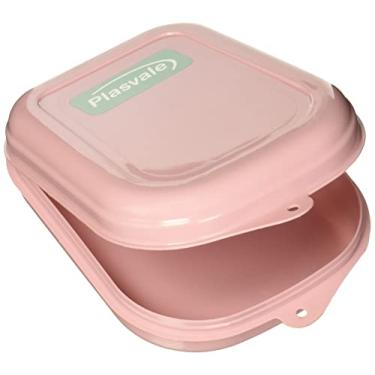 Imagem de Sanduicheira Porta-Lanche Pote Plasvale – Infantil, Compacta e Prática