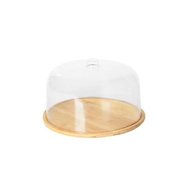 Imagem de BOLEIRA DE BAMBU C/TAMPA 30 CM