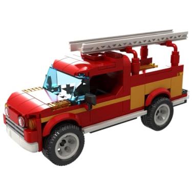 Imagem de Xalingo Blocos de Montar Caminhão de Bombeiro 160 Peças