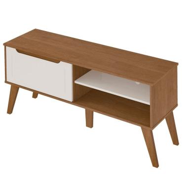 Imagem de Rack Bancada Para Tv 60 Pol 134 cm 4710 Cinamomo Off White ARLY