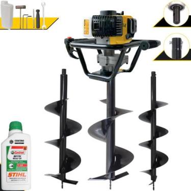 Imagem de Polaca Cavadeira Motorizada À Gasolina 2T Lynus PSL-517 52cc 1,8HP 9.0