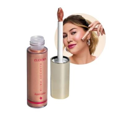 Imagem de Iluminador Líquido Bronze Luminous Niina Secrets Textura Leve Confortá
