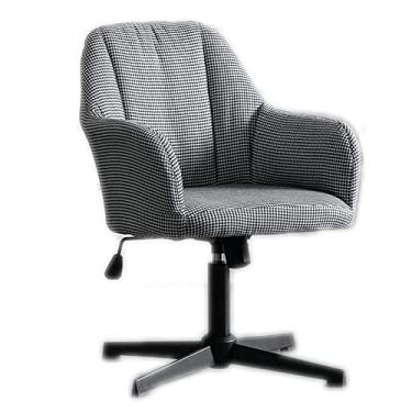 Imagem de Mesa ajustável em casa, trabalho, escritório, altura ajustável, confortável, encosto médio, computador com apoios de braços, visão de almofada de assento firme