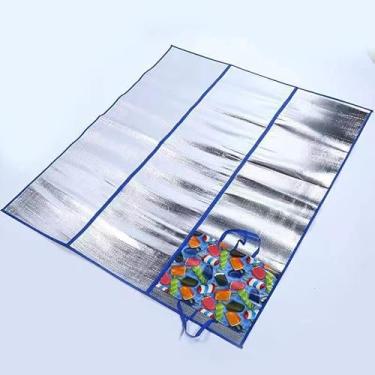 Imagem de Toalha Piquenique, Esteira de Praia Dobrável Impermeável Piquenique, 1,70x0,90 Dobravel