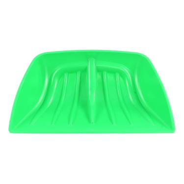 Imagem de Pá de neve PP Plástico Resistente Pá de grande capacidade para construção de jardim Solo de cascalho limpo Folhas de areia Remoção de neve Durável Leve Design ergonômico 53x35,5cm (Verde)