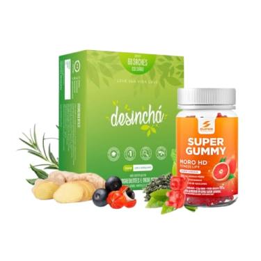 Imagem de Kit Super Nutrition Super Gummy Moro Hd 30 Gomas Caixa 60sachês DIA