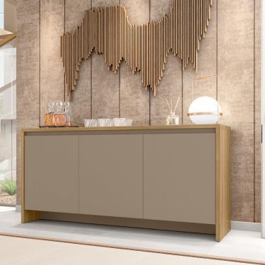 Imagem de Aparador Buffet 3 Portas 1 Gaveta Madrid Casa D - Hanover Fendi