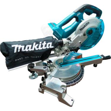Imagem de Serra Circular Esquadria 190Mm Sem Fio 36V Corte 0° 45° Com Motor BL e Coletor de Pó DLS714Z Makita