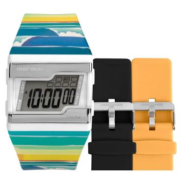 Imagem de Relógio Mormaii Feminino Ref:Fzna/t8l Troca Pulseira Retangular