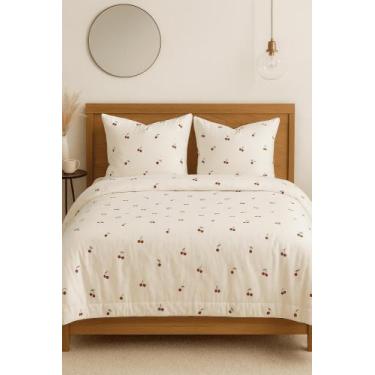 Imagem de Kit Queen 3 Peças Cobre Leito Essencialle Várias Estampas Premium Cere