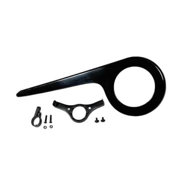 Imagem de Pegciuho Protetor de Corrente de Bicicleta Infantil Capa Protetora de Corrente de Bicicleta Fácil Instalação Material PP Adequado para Uso Diário de Bicicleta, com a Cauda Fixa